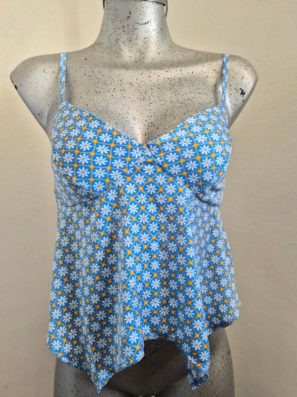Wild Fable Floral Tankini Top Size XS